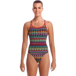 Funkita - Fire Tribe - Ladies Diamond Back One Piece