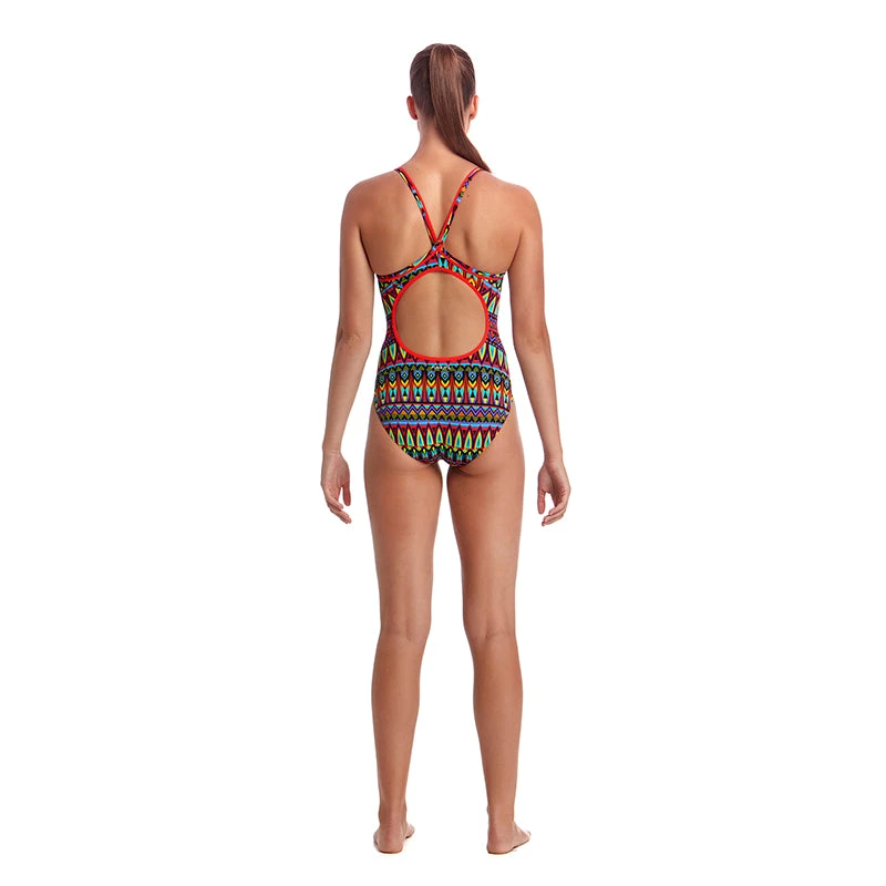 Funkita - Fire Tribe - Ladies Diamond Back One Piece 3 Funkita - Fire Tribe - Ladies Diamond Back One Piece - Image 3