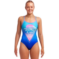 Funkita - Flying Flipper - Ladies Diamond Back One Piece