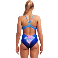 Funkita - Flying Flipper - Ladies Diamond Back One Piece -Swimwear Shop funkita flying flipper ladies diamond back one piece 3