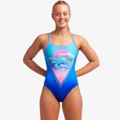 Funkita - Flying Flipper - Ladies Diamond Back One Piece -Swimwear Shop funkita flying flipper ladies diamond back one piece 5
