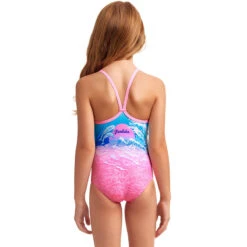 Funkita - Flying Flipper - Toddler Girls Printed One Piece -Swimwear Shop funkita flying flipper toddler girls printed one piece 3