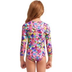 Funkita - Garden Party - Toddler Girls Sun Cover One Piece -Swimwear Shop funkita garden party toddler girls sun cover one piece 3