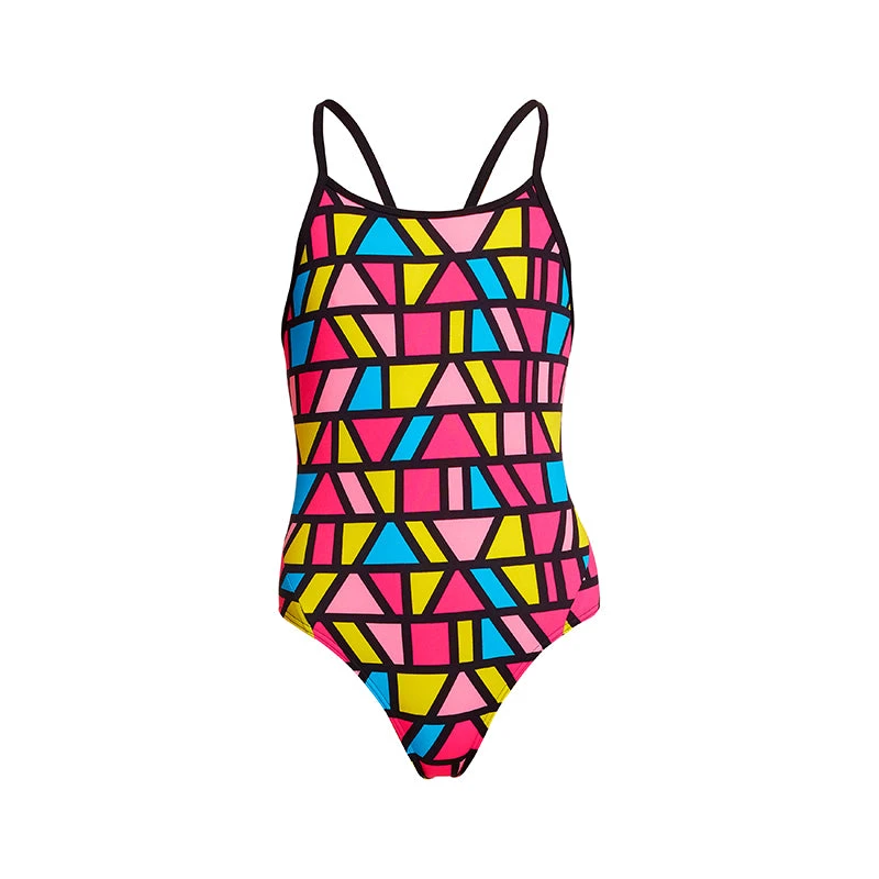 Funkita - Gee Up - Girls Diamond Back One Piece 2 Funkita - Gee Up - Girls Diamond Back One Piece - Image 2
