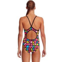 Funkita - Gee Up - Girls Diamond Back One Piece 6 Funkita - Gee Up - Girls Diamond Back One Piece -Swimwear Shop funkita gee up girls diamond back one piece 3