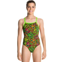 Funkita - Dead Happy - Girls Cross Back One Piece