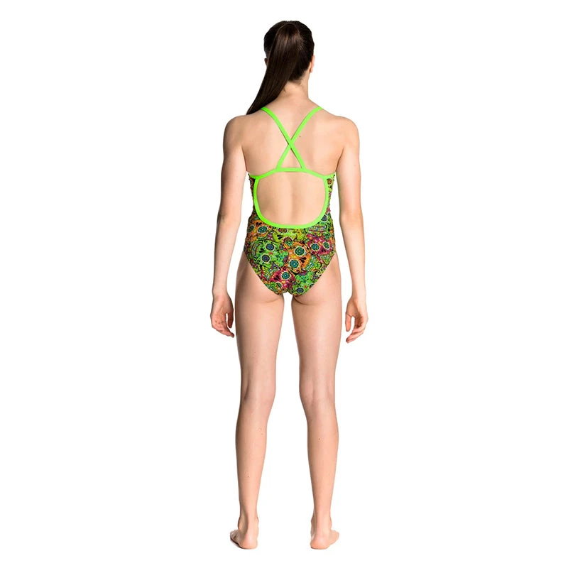 Funkita - Dead Happy - Girls Cross Back One Piece 3 Funkita - Dead Happy - Girls Cross Back One Piece - Image 3