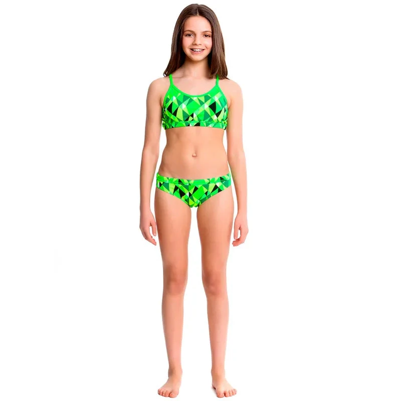 Funkita - Kryptonic Clash - Girls Racerback Two Piece 4 Funkita - Kryptonic Clash - Girls Racerback Two Piece - Image 4