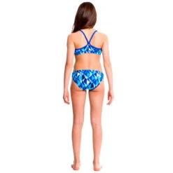 Funkita - Platinum Power - Girls Racerback Two Piece 6 Funkita - Platinum Power - Girls Racerback Two Piece -Swimwear Shop funkita girls swimwear platinum power two piece 3