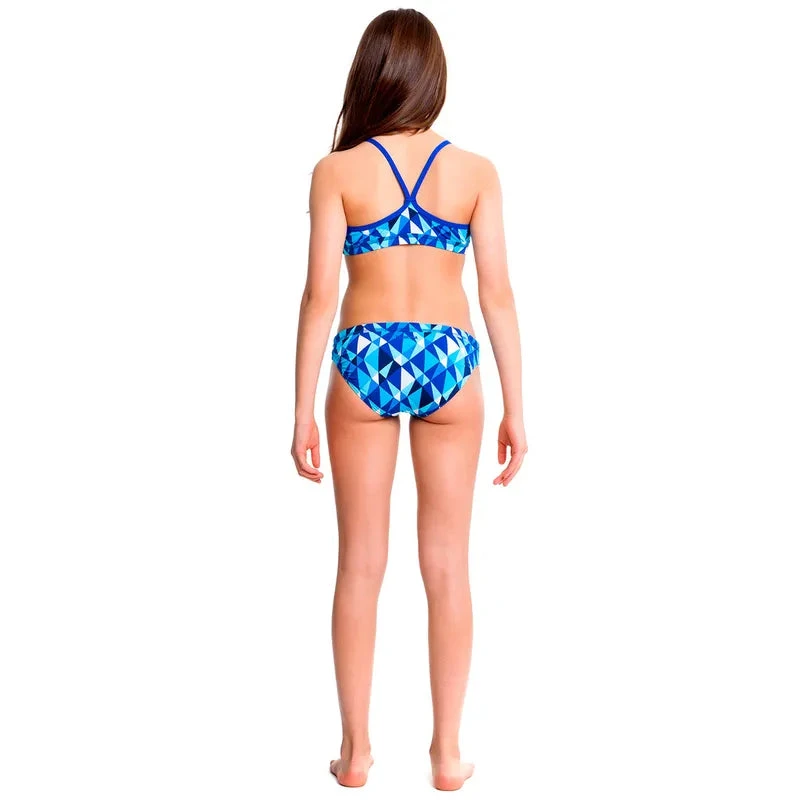 Funkita - Platinum Power - Girls Racerback Two Piece 3 Funkita - Platinum Power - Girls Racerback Two Piece - Image 3