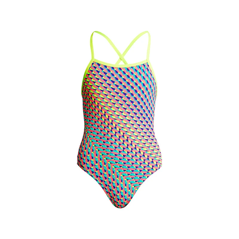 Funkita - Glitter Girl - Girls Strapped In One Piece 2 Funkita - Glitter Girl - Girls Strapped In One Piece - Image 2