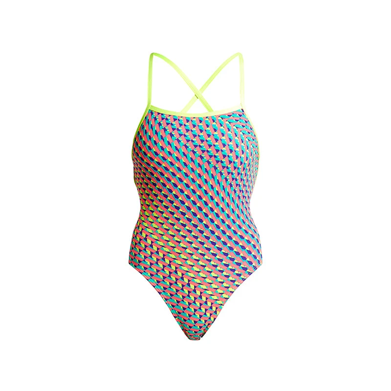 Funkita - Glitter Girl - Ladies Strapped In One Piece 2 Funkita - Glitter Girl - Ladies Strapped In One Piece - Image 2