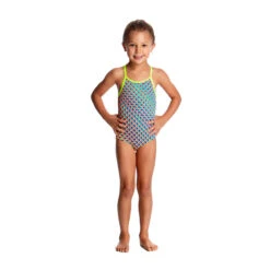 Funkita - Glitter Girl - Toddlers Girls One Piece -Swimwear Shop funkita glitter girl toddlers girls one piece swimsuit 2