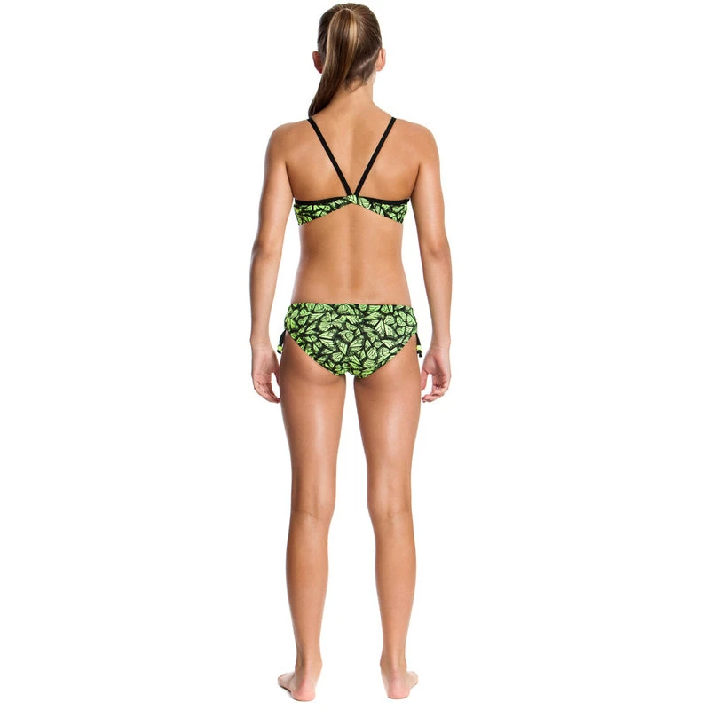 Funkita - Golden Wings - Girls Tie Detail Two Piece 2 Funkita - Golden Wings - Girls Tie Detail Two Piece - Image 2