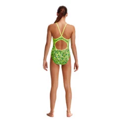 Funkita - Goldy Blocks - Girls Diamond Back One Piece -Swimwear Shop funkita goldy blocks girls diamond back one piece 3