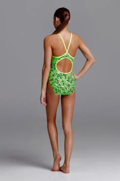 Funkita - Goldy Blocks - Girls Diamond Back One Piece -Swimwear Shop funkita goldy blocks girls diamond back one piece 5
