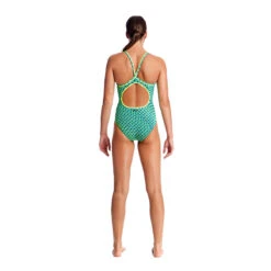 Funkita - Green Gator - Ladies Diamond Back One Piece 9 Funkita - Green Gator - Ladies Diamond Back One Piece -Swimwear Shop funkita green gator ladies diamond back one piece 3
