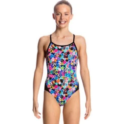 Funkita - Handsome Ransom - Girls Diamond Back One Piece