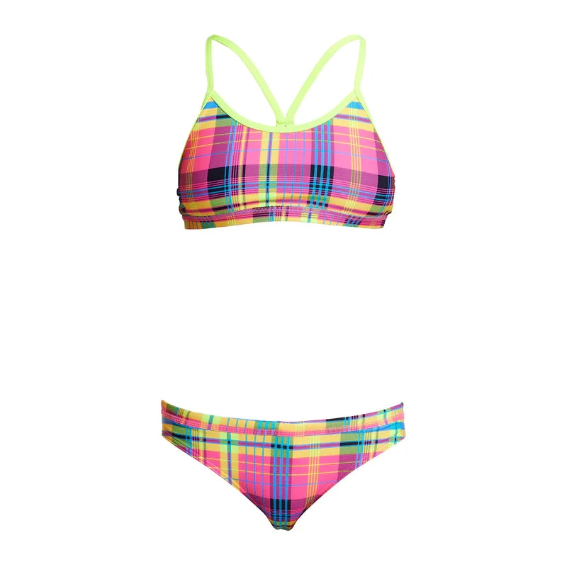 Funkita - Happy Highlander - Girls Racerback Two Piece 2 Funkita - Happy Highlander - Girls Racerback Two Piece - Image 2