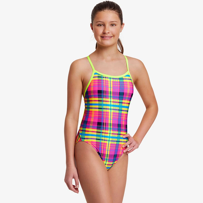 Funkita - Happy Highlander - Girls Single Strap One Piece 5 Funkita - Happy Highlander - Girls Single Strap One Piece - Image 5