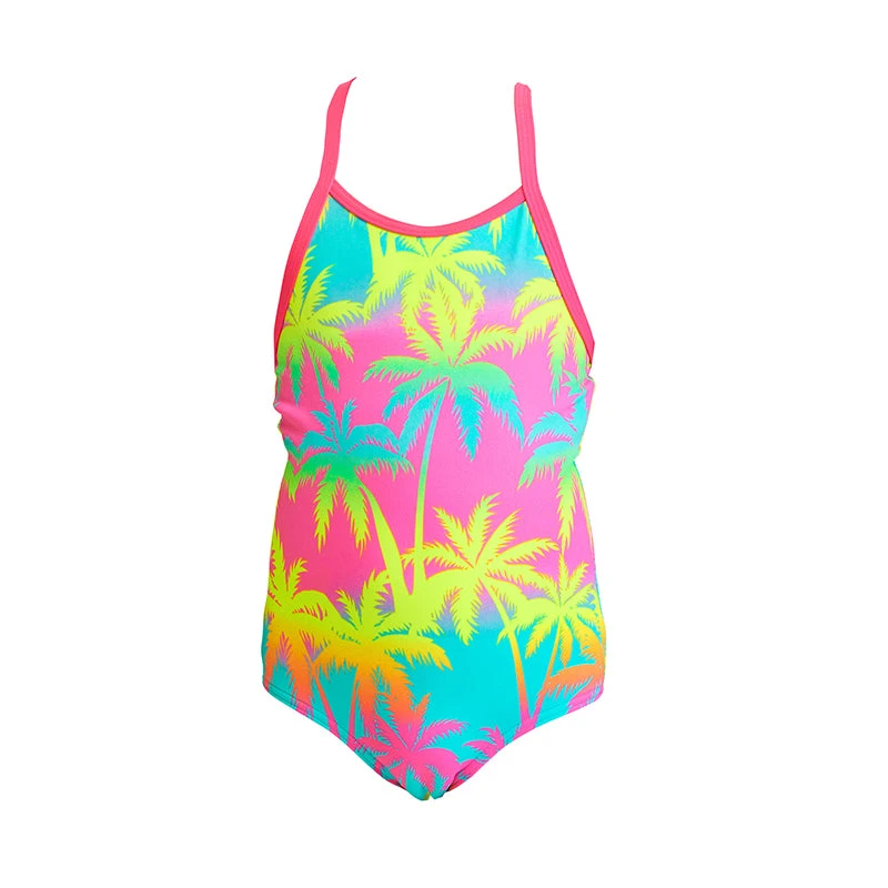 Funkita - Hawaiian Heaven - Toddler Girl's Printed One Piece 2 Funkita - Hawaiian Heaven - Toddler Girl's Printed One Piece - Image 2