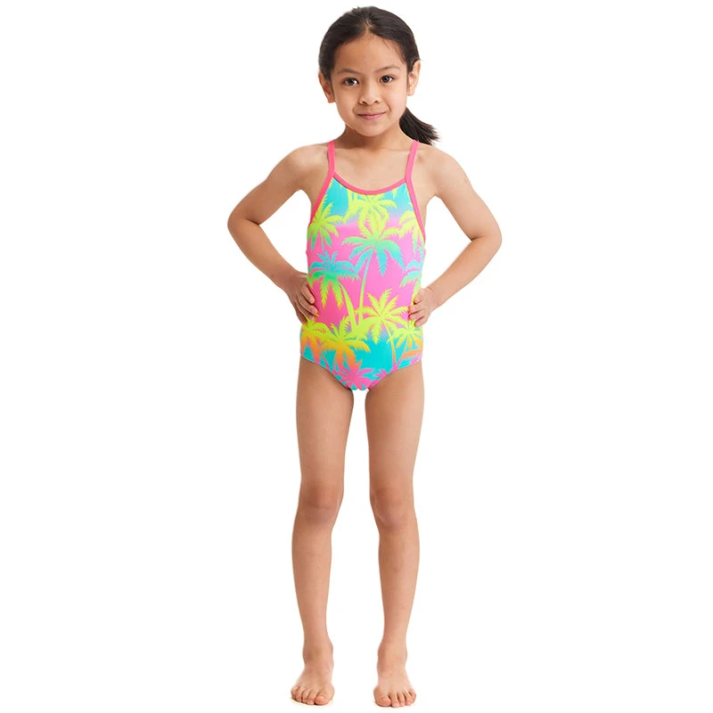 Funkita - Hawaiian Heaven - Toddler Girl's Printed One Piece 4 Funkita - Hawaiian Heaven - Toddler Girl's Printed One Piece - Image 4