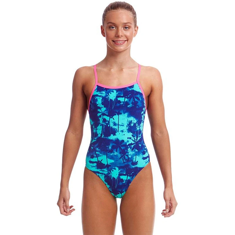 Funkita - Hawaiian Skies - Girls Tie Me Tight One Piece 1 Funkita - Hawaiian Skies - Girls Tie Me Tight One Piece