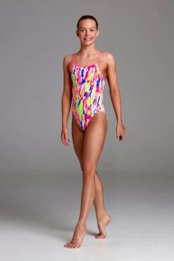 Funkita - Hearts Splatter - Girls Single Strap One Piece -Swimwear Shop funkita hearts splatter single strap one piece swimsuit 4