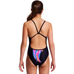 Funkita - Icarus Ink - Girls Single Strap One Piece -Swimwear Shop funkita icarus ink girls single strap one piece 3