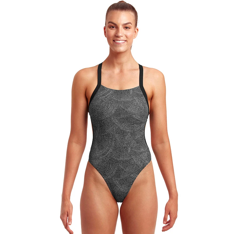 Funkita - In Grained - Ladies Brace Free One Piece 1 Funkita - In Grained - Ladies Brace Free One Piece