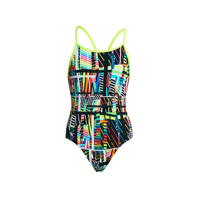 Funkita - Interference - Girls Diamond Back One Piece 2 Funkita - Interference - Girls Diamond Back One Piece - Image 2