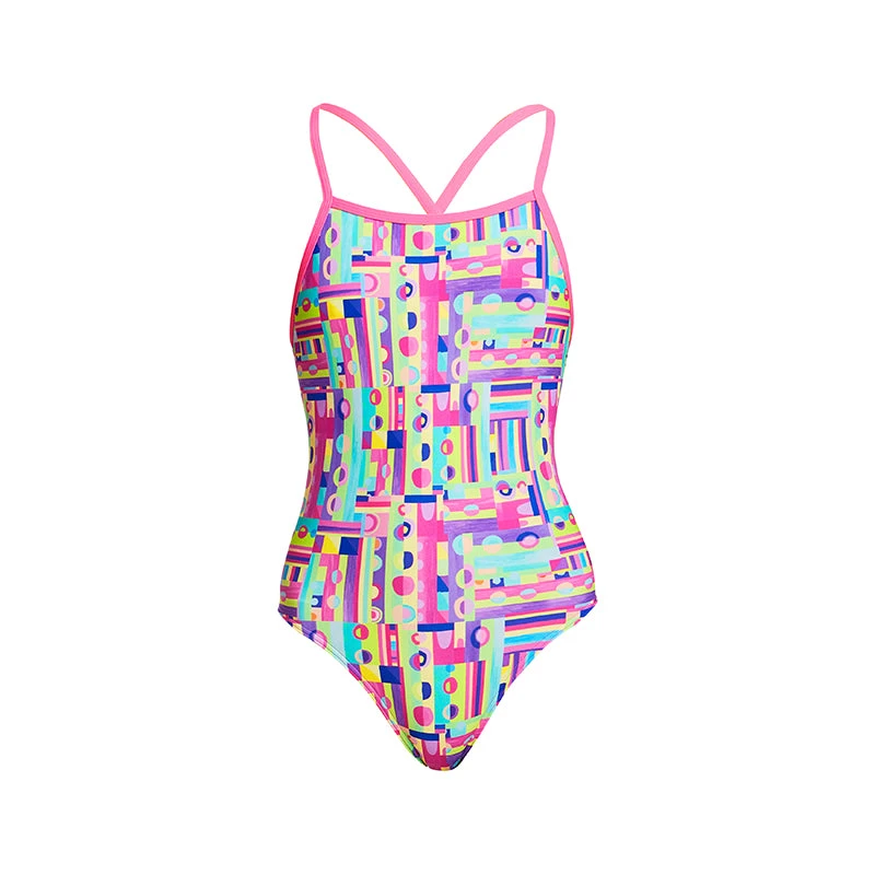 Funkita - Jiggy Saw - Girls Tie Me Tight One Piece 2 Funkita - Jiggy Saw - Girls Tie Me Tight One Piece - Image 2