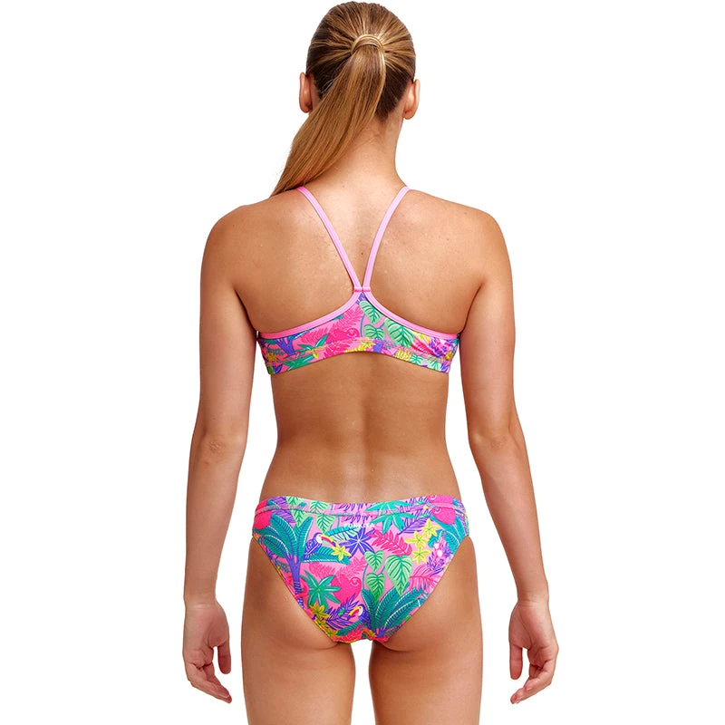 Funkita - Jungle Party - Girls Racerback Two Piece 3 Funkita - Jungle Party - Girls Racerback Two Piece - Image 3