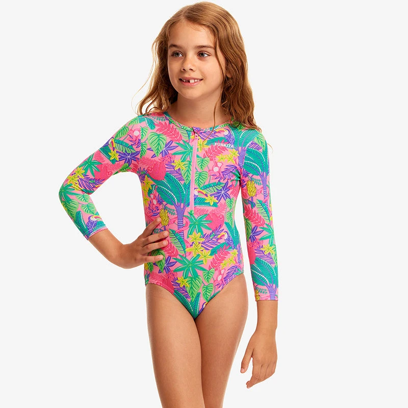 Funkita - Jungle Party - Toddler Girls Sun Cover One Piece 4 Funkita - Jungle Party - Toddler Girls Sun Cover One Piece - Image 4
