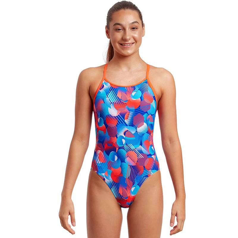 Funkita - Jupiter Drops - Girls Diamond Back One Piece 1 Funkita - Jupiter Drops - Girls Diamond Back One Piece