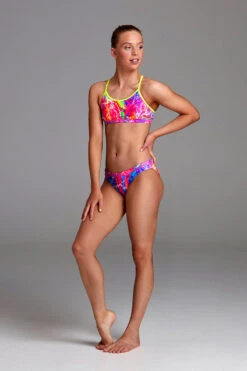 Funkita - Kaleidocolour - Girls Racerback Two Piece 7 Funkita - Kaleidocolour - Girls Racerback Two Piece -Swimwear Shop funkita kaleidocolour bikini girls racerback two piece 5