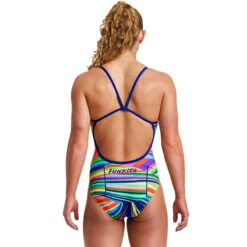 Funkita - Land Lines - Ladies Single Strap One Piece -Swimwear Shop funkita land lines ladies single strap one piece 3