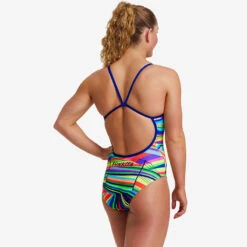 Funkita - Land Lines - Ladies Single Strap One Piece -Swimwear Shop funkita land lines ladies single strap one piece 4