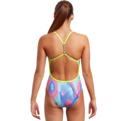 Funkita - Lava Lamp - Girls Twisted One Piece -Swimwear Shop funkita lava lamp girls twisted one piece 3
