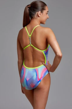 Funkita - Lava Lamp - Girls Twisted One Piece -Swimwear Shop funkita lava lamp girls twisted one piece 4