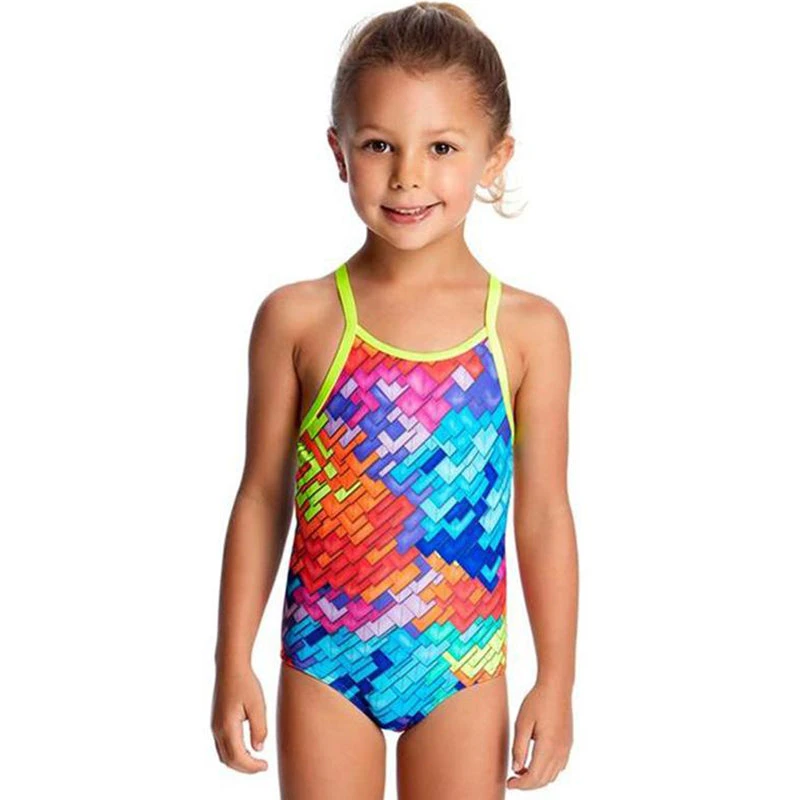 Funkita - Layer Cake - Toddlers Girls One Piece 1 Funkita - Layer Cake - Toddlers Girls One Piece