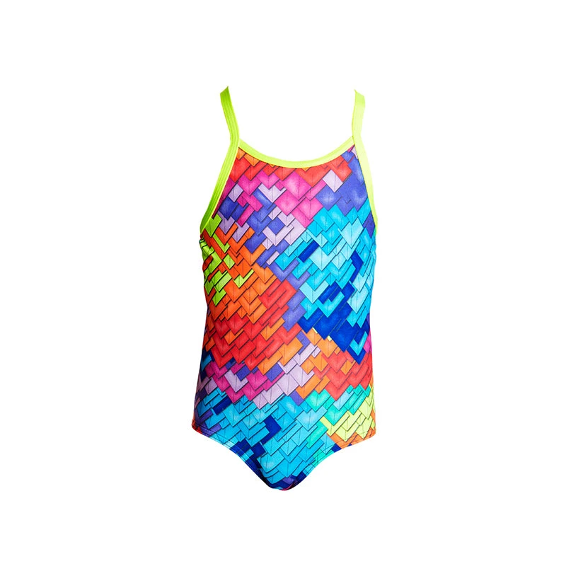 Funkita - Layer Cake - Toddlers Girls One Piece 2 Funkita - Layer Cake - Toddlers Girls One Piece - Image 2