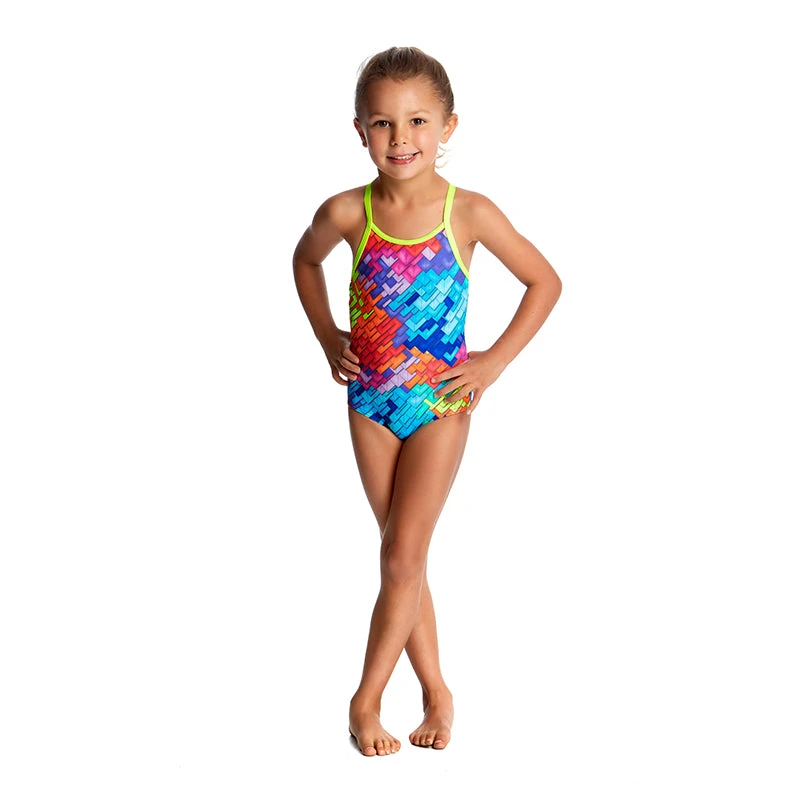 Funkita - Layer Cake - Toddlers Girls One Piece 4 Funkita - Layer Cake - Toddlers Girls One Piece - Image 4