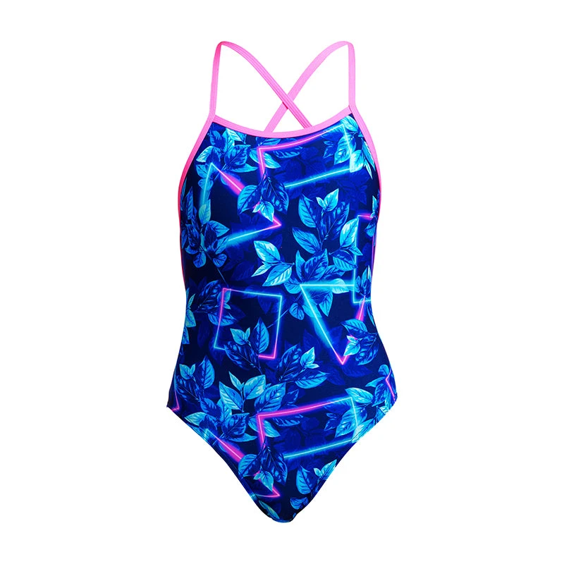 Funkita - Leaf Laser - Girls Strapped In One Piece 2 Funkita - Leaf Laser - Girls Strapped In One Piece - Image 2