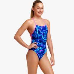 Funkita - Leaf Laser - Girls Strapped In One Piece 9 Funkita - Leaf Laser - Girls Strapped In One Piece -Swimwear Shop funkita leaf laser girls strapped in one piece 5