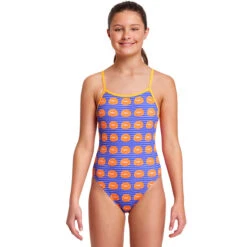 Funkita - Lippy Love - Girls Single Strap One Piece