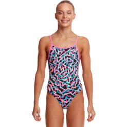 Funkita - Live Streamer - Girls Diamond Back One Piece