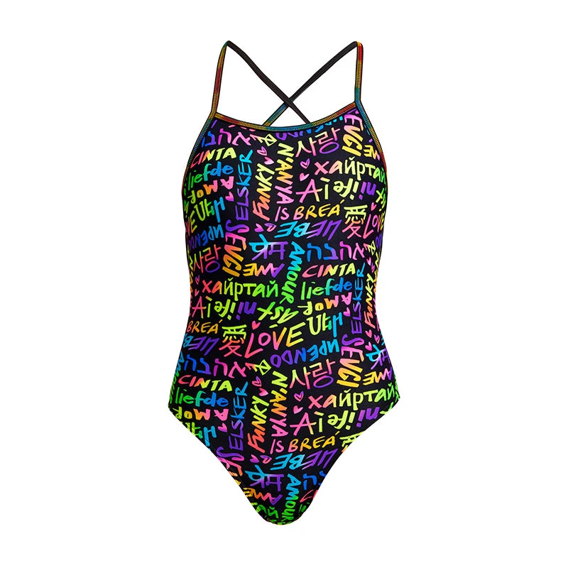 Funkita - Love Funky - Girls Strapped In One Piece 2 Funkita - Love Funky - Girls Strapped In One Piece - Image 2