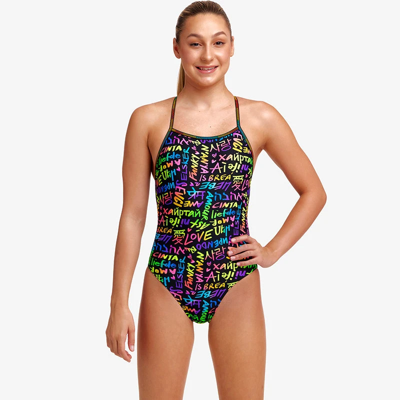 Funkita - Love Funky - Girls Strapped In One Piece 5 Funkita - Love Funky - Girls Strapped In One Piece - Image 5