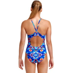 Funkita - Mad Mirror - Girls Diamond Back One Piece -Swimwear Shop funkita mad mirror girls diamond back one piece 3